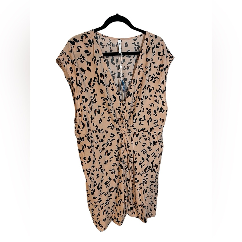 A Cupshe animal print dress or coverup in size extra large